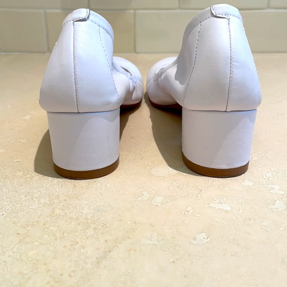 Jeffrey Campbell White Bitsie Low Heel - Picture 2 of 7